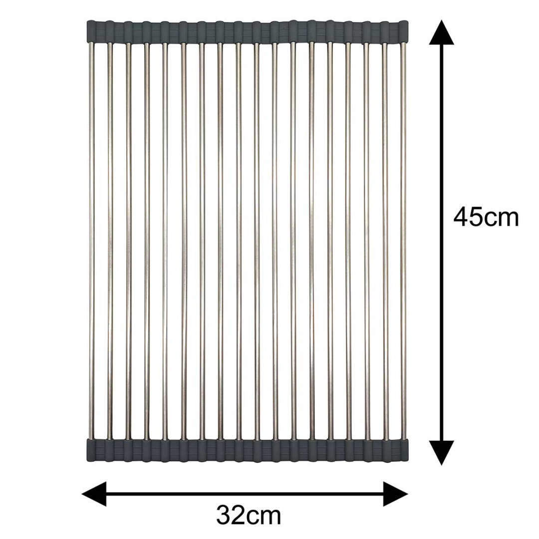 SUSZARKA OCIEKACZ ZWIJANY MATA STALOWA NA ZLEWOZMYWAK KINGHOFF KH-1903